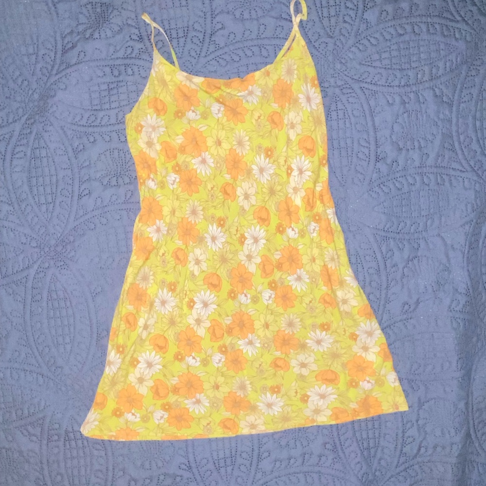 RVCA Limeade Floral Dress